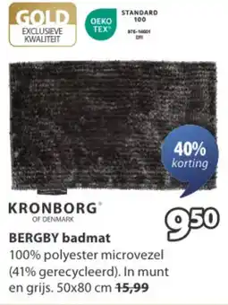 Jysk Bergby Badmat aanbieding