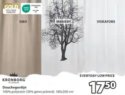 Jysk Douchegordijn aanbieding