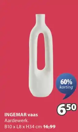 Jysk Ingemar Vaas aanbieding