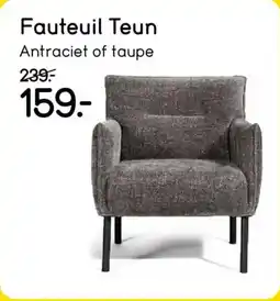 Leen Bakker Fauteuil Teun aanbieding