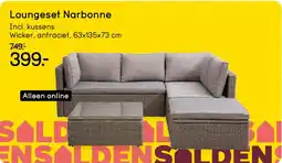 Leen Bakker Loungeset Narbonne aanbieding