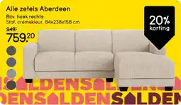 Leen Bakker Alle zetels Aberdeen aanbieding