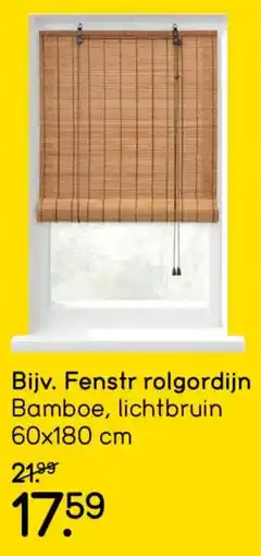 Leen Bakker Fenstr Rolgordijn aanbieding