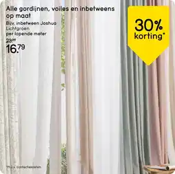 Leen Bakker Alle gordijnen, voiles en inbetweens op maat aanbieding