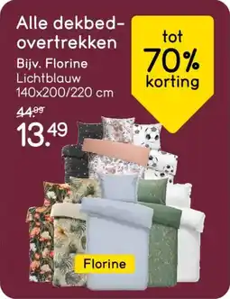 Leen Bakker Alle dekbed overtrekken aanbieding