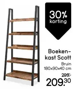 Leen Bakker Boekenkast Scott aanbieding