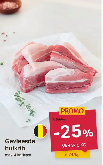 Bon Ap Gevleesde Buikrib aanbieding