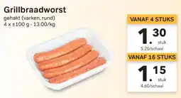 Bon Ap Grillbraadworst aanbieding