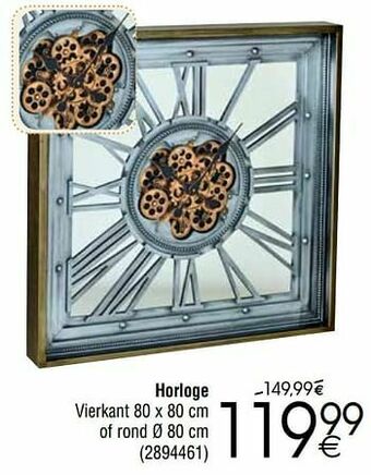 Cora Horloge aanbieding