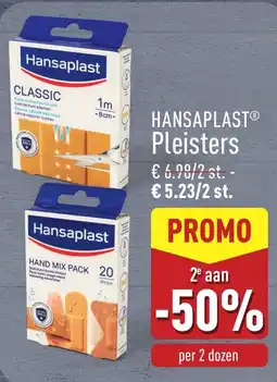 ALDI Hansaplast pleisters aanbieding