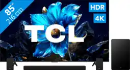 Coolblue TCL 85 QLED P71K 4K (2025) + TCL Q85H PRO aanbieding