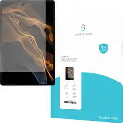 Coolblue Just in Case Samsung Galaxy Tab S9 Ultra Screenprotector Glas aanbieding