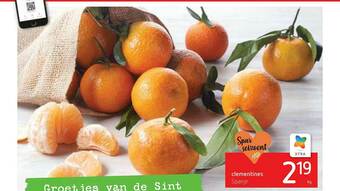 Spar Clementines aanbieding