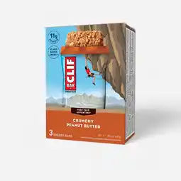 Decathlon Energierepen CLIF BAR Crunchy Peanut Butter 3 stuks (68 g) aanbieding