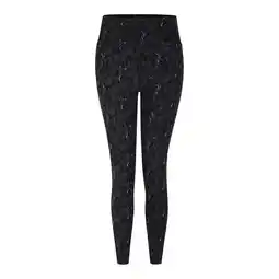 Decathlon Dames Influential Gerecyclede Legging met Luipaardprint (Zwart) aanbieding