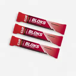 Decathlon Energiegums CLIF BLOKS aardbei (60 g) *3 aanbieding