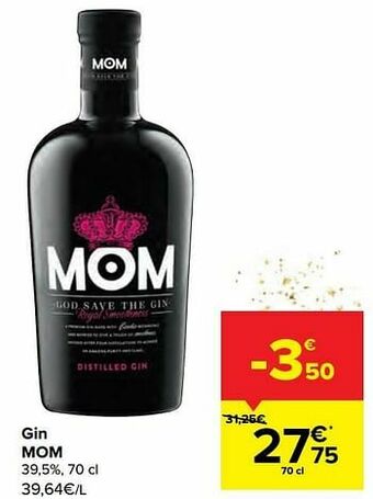 Carrefour Gin mom aanbieding