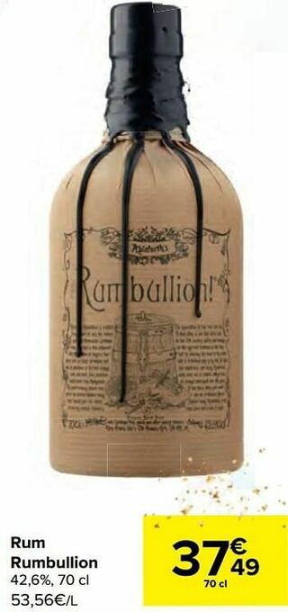 Carrefour Rum rumbullion aanbieding