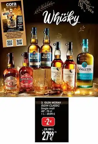 Cora Glen moray elgin classic aanbieding