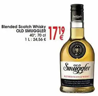 Cora Blended scotch whisky old smuggler aanbieding