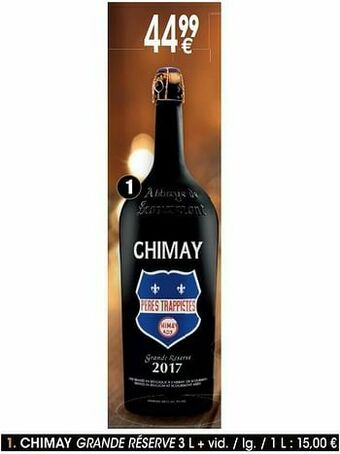 Cora Chimay grande réserve aanbieding