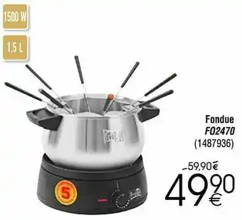 Fritel fondue fo2470