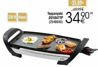 Cora Domo elektro teppanyaki do1047tp aanbieding
