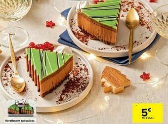 Carrefour Kerstboom speculoos aanbieding