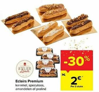 Carrefour Eclairs premium aanbieding