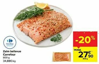 Carrefour Zalm bellevue carrefour aanbieding