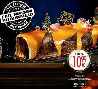 Cora Bûche - stronk bavarois aanbieding
