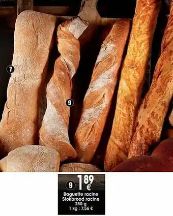 Cora Baguette racine stokbrood racine aanbieding