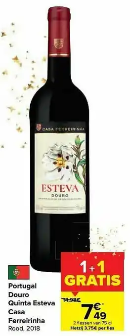 Carrefour Portugal douro quinta esteva casa ferreirinha rood aanbieding