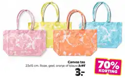 Xenos Canvas tas aanbieding