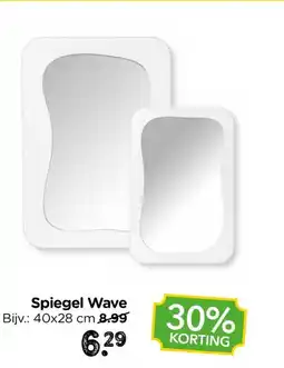 Xenos Spiegel Wave aanbieding
