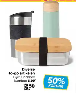 Xenos Diverse to-go artikelen aanbieding
