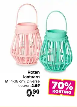 Xenos Rotan lantaarn aanbieding