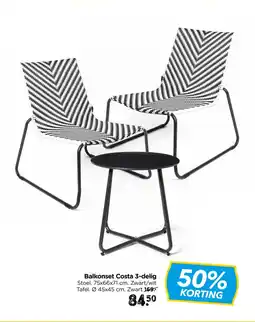Xenos Balkonset Costa 3-delig aanbieding