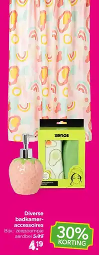 Xenos Diverse badkamer- accessoires aanbieding
