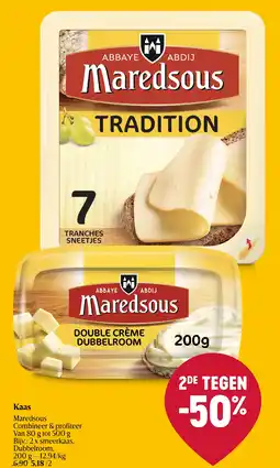 Delhaize Kaas aanbieding