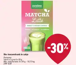 Delhaize Bio-instantdrank in zakje aanbieding