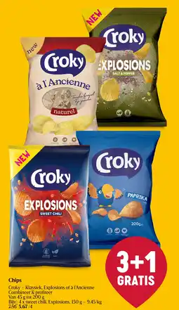 Delhaize Chips aanbieding