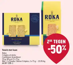 Delhaize Snack met kaas aanbieding