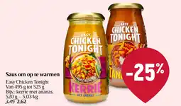 Delhaize Saus om op te warmen aanbieding