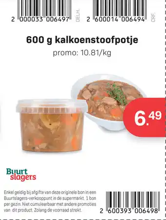 Bon Ap Kalkoenstoofpotje aanbieding