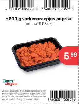 Bon Ap Varkensreepjes paprika aanbieding