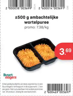 Bon Ap Ambachtelijke wortelpuree aanbieding