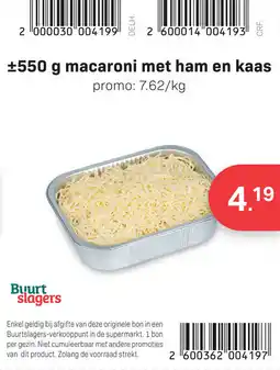 Bon Ap Macaroni met ham en kaas aanbieding