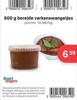 Bon Ap Bereide varkenswangetjes aanbieding