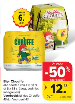 Carrefour Bier Chouffe aanbieding
